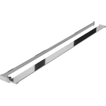 Mexen polc zuhanyfalhoz, törölközőtartóval króm, beépíthető