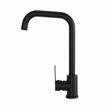 Steel konyhai csaptelep fekete-szemcsés