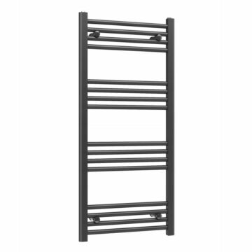 Törölközőszárító radiátor, Basic 50cm x 110cm, fekete