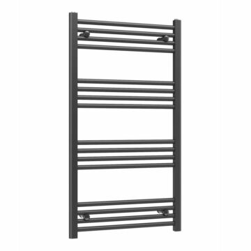 Törölközőszárító radiátor, Basic 60cm x 110cm, fekete Törölközőszárító radiátor, Basic 60cm x 110cm, fekete