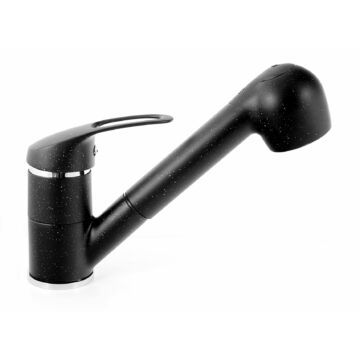 Atut konyhai csaptelep fekete-szemcsés