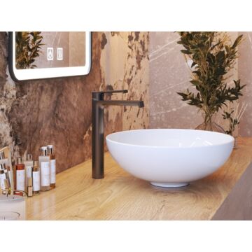 Axel magasított fürdőszobai mosdó csaptelep gun grey