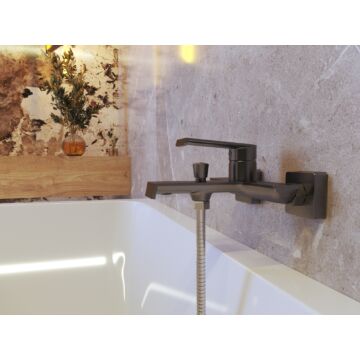 Axel fürdőszobai kádtöltő csaptelep gun grey Axel fürdőszobai kádtöltő csaptelep gun grey