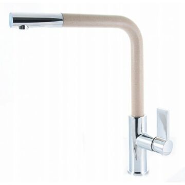 Side konyhai csaptelep bézs-szemcsés/króm Side konyhai csaptelep bézs-szemcsés/króm