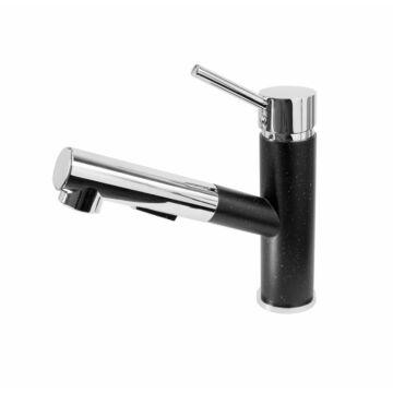 Cado2 konyhai csaptelep fekete-szemcsés