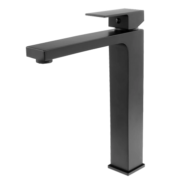 Cube magasított fürdőszobai mosdó csaptelep fekete
