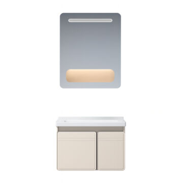 Boston fürdőszobai szett 60x50 cm bézs, beépíthető