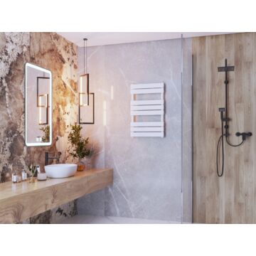 Design classic törölközőszárító radiátor 50cm x 80cm, fehér Design classic törölközőszárító radiátor 50cm x 80cm, fehér