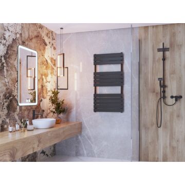 Design classic törölközőszárító radiátor 60cm x 120cm, fekete Design classic törölközőszárító radiátor 60cm x 120cm, fekete