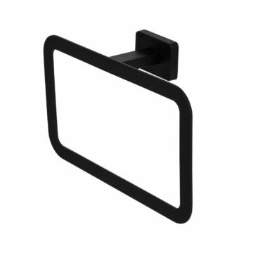 Caro square törölközőtartó fekete Caro square törölközőtartó fekete