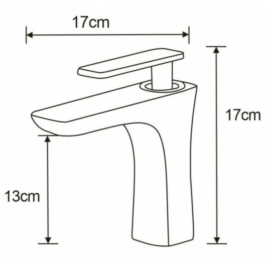 Mexen Indus fürdőszobai csaptelep króm, műszaki