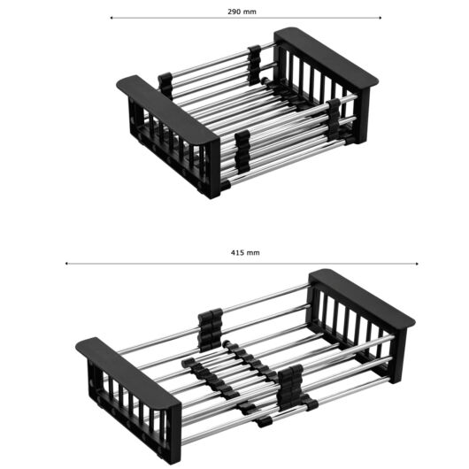 Gamma gyümölcsmosó, szárító, állítható, fekete