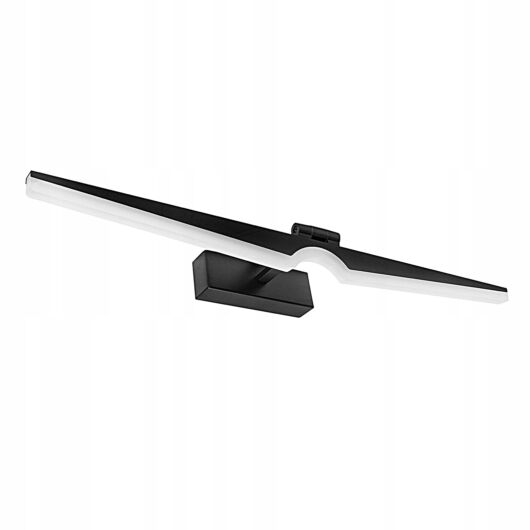 DOMENO ID-362 fürdőszobai fali lámpa, 12w, 60cm, fekete