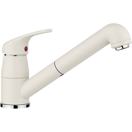 BLANCO DARAS-S álló konyhai csaptelep, kihúzható fejjel, törtfehér