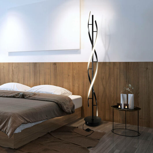 DOMENO ID-404 állólámpa, 70W, fekete