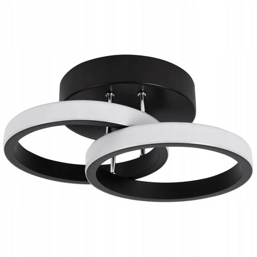 LEDLUX LX-937 mennyezeti, oldalfali lámpa, 18W, 4000k, fekete