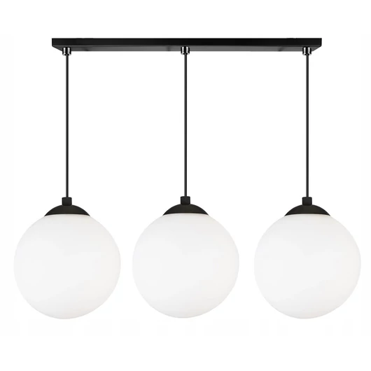 LEDLUX LX-1286 függesztett mennyezeti lámpa,3xE27, fekete