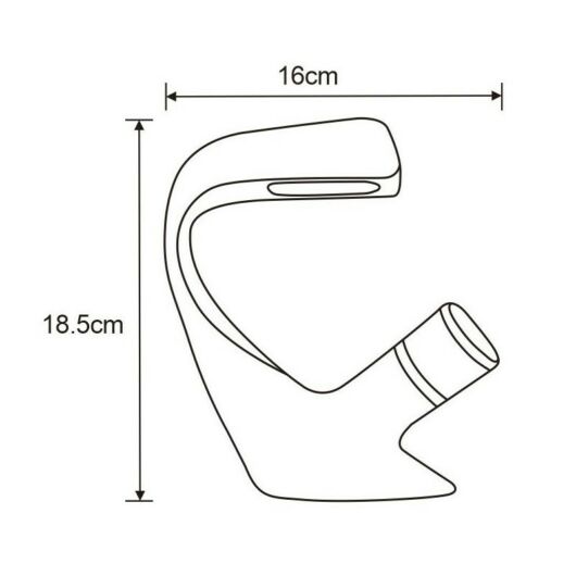 Mexen Cardo fürdőszobai csaptelep fekete, műszaki