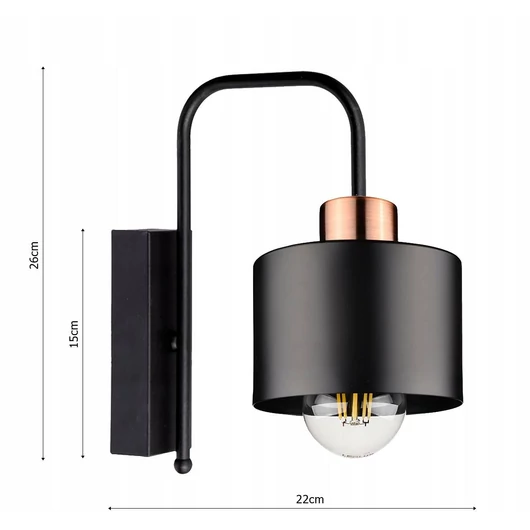LEDLUX LX-1033 oldalfali lámpa