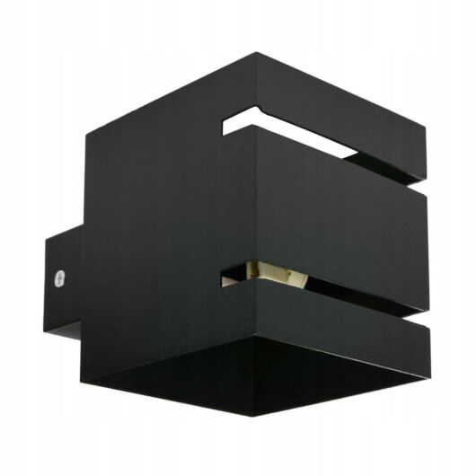 LEDLUX LX-17506 oldalfali lámpa,1xG9, fekete