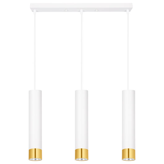 LEDLUX LX-1413 függesztett mennyezeti lámpa,3xGU10, fehér arany