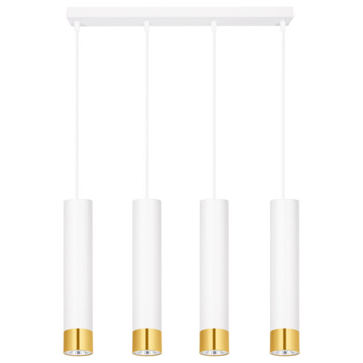 LEDLUX LX-1415 függesztett mennyezeti lámpa,4xGU10, fehér arany