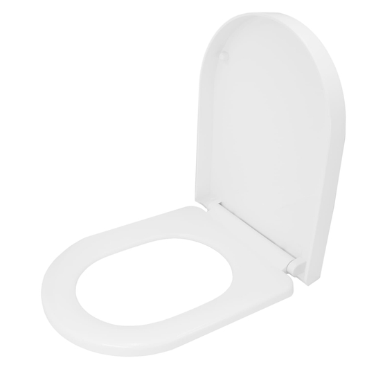D4 lassú záródású lecsapódásgátló WC ülőke fehér