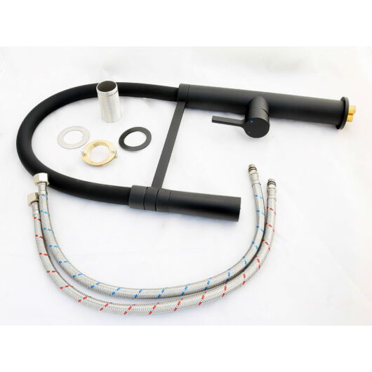 Full konyhai csaptelep fekete