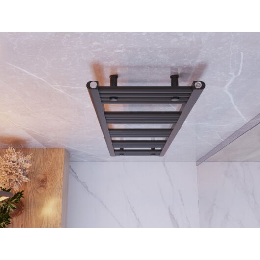 Törölközőszárító radiátor, Basic 40cm x 140cm, fekete