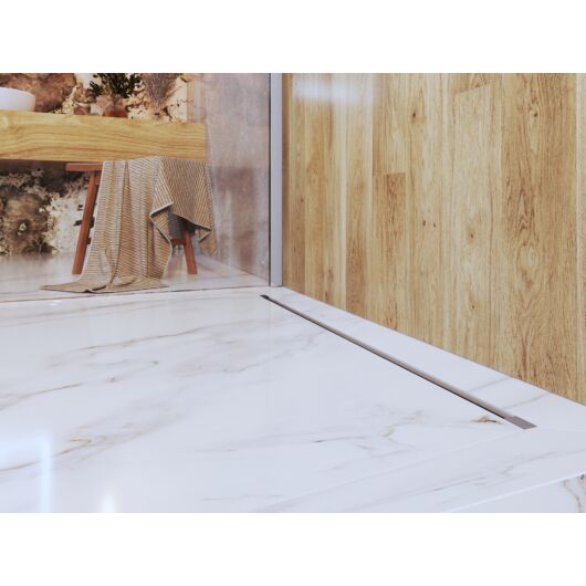 Proline lineáris padlóösszefolyó 100 cm, inox