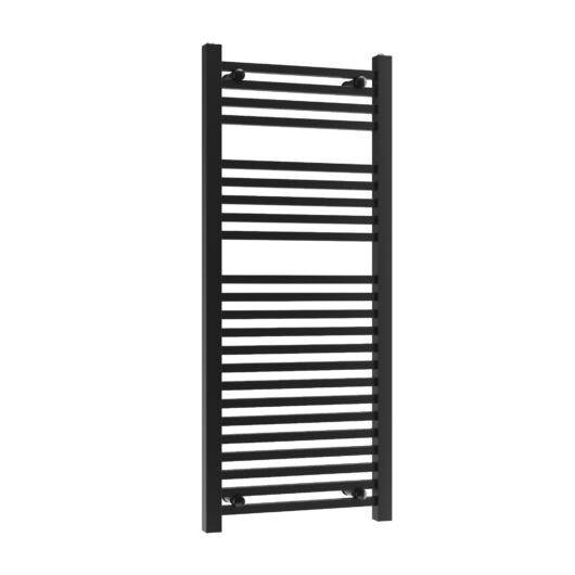 Törölközőszárító radiátor, szögletes, Proper 50cm x 120cm, fekete
