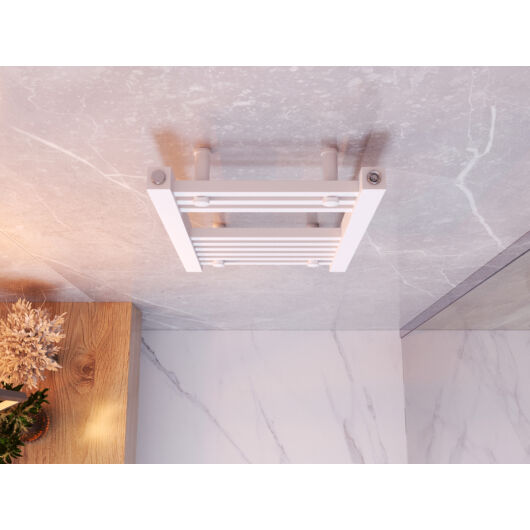 Törölközőszárító radiátor, szögletes, Proper 40cm x 60cm, fehér