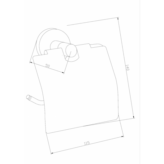 Remo2 wc papír tartó