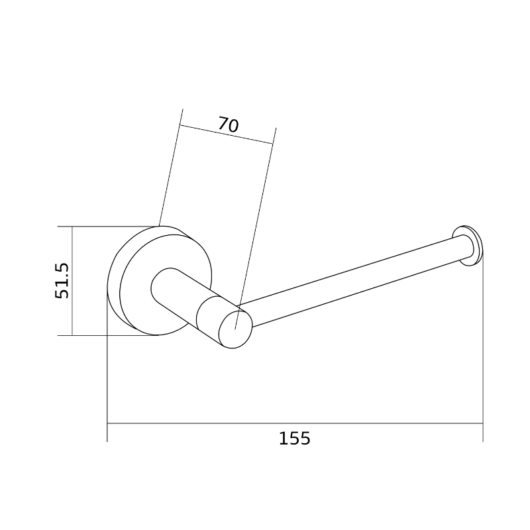 Remo wc papír tartó