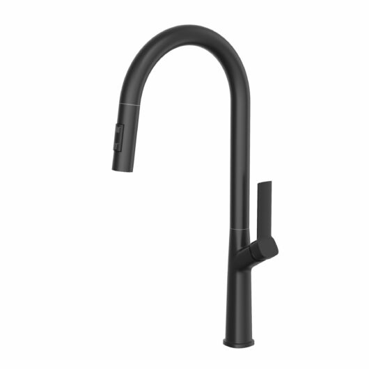 Awra konyhai csaptelep fekete