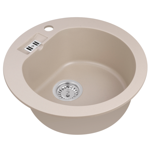 Malibu 10 kerek gránit mosogató 3d