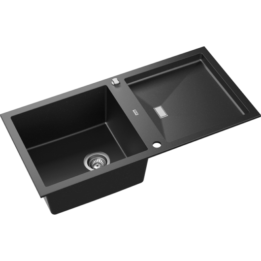SLIDE 200 egymedencés gránit mosogató csepptálcával
