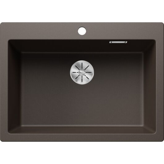 BLANCO PLEON 8 Silgranit egymedencés gránit mosogató automata dugóemelő, szifonnal, kávébarna
