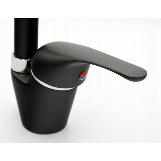 Rio konyhai csaptelep fekete