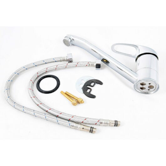 Alfa konyhai csaptelep króm