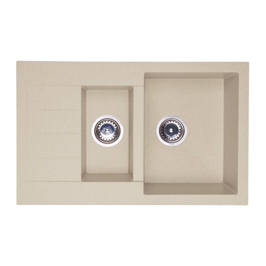 AVIGNON gyümölcsmosós gránit mosogató bézs