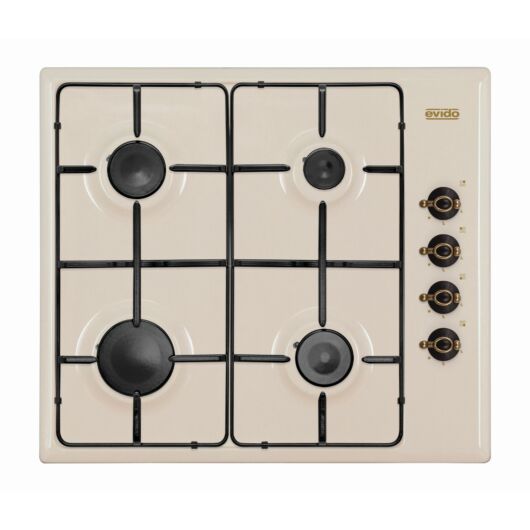 EVIDO RUSTIC-H 60C gáz főzőlap, bézs