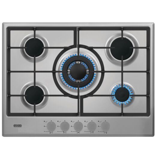 EVIDO VALEO 70X gáz főzőlap, inox