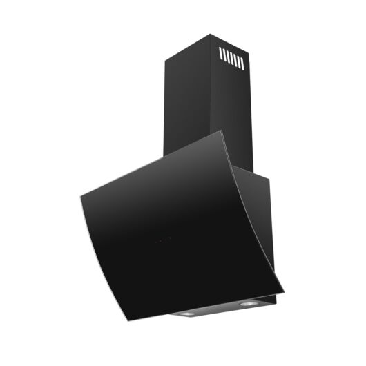 EVIDO CLIFF 60B vertikális páraelszívó,60cm, fekete üveg