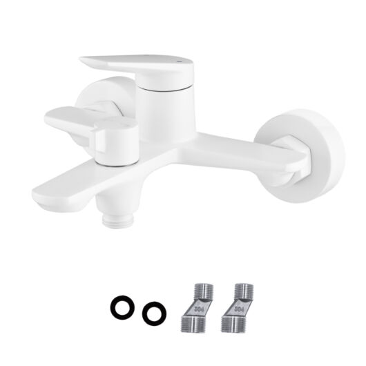 Evo fürdőszobai kádtöltő csaptelep csontszínű