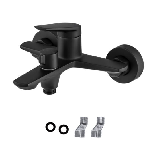 Evo fürdőszobai kádtöltő csaptelep fekete