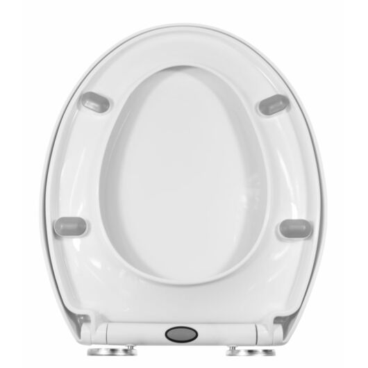 D3 lassú záródású lecsapódásgátló WC ülőke fehér