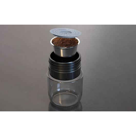 HiBREW H4A-premium 3 az 1-ben hordozható kávéfőző adapterrel és tokkal, 15 bar nyomással
