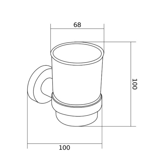 Remo Kubek fogkefetartó