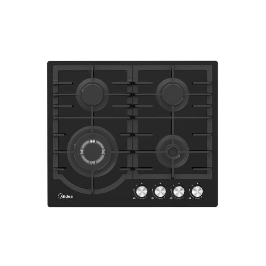 Midea  MG60096TGB-HR — Gáz főzőlap, fekete